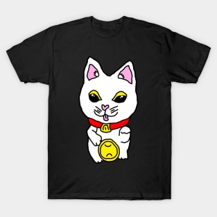 Lucky Cat Haku T-Shirt